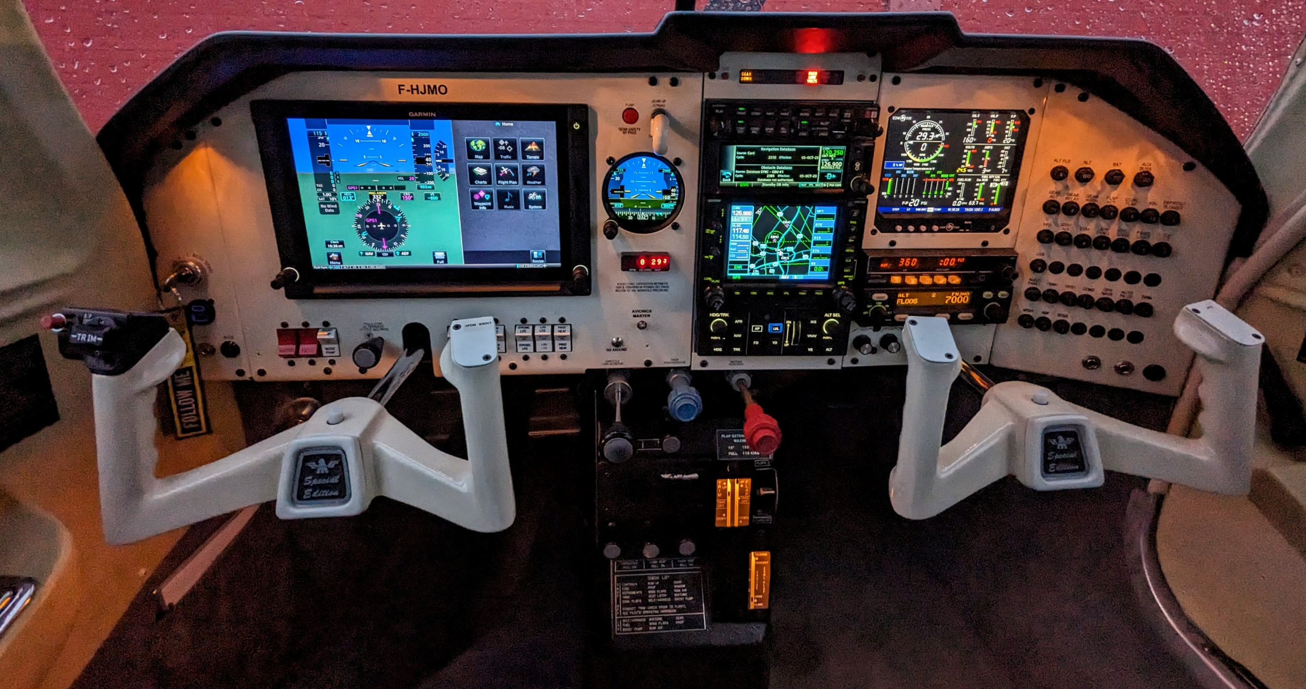 Nieuwe cockpit